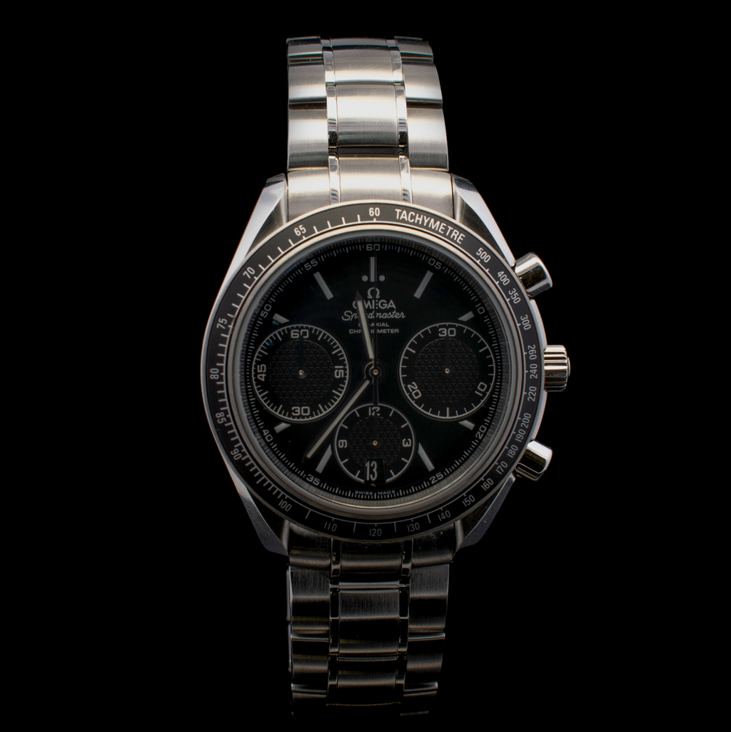 Omega Speedmaster Racing | Black Racing Dial | Clous de Paris Subdials | 40mm |