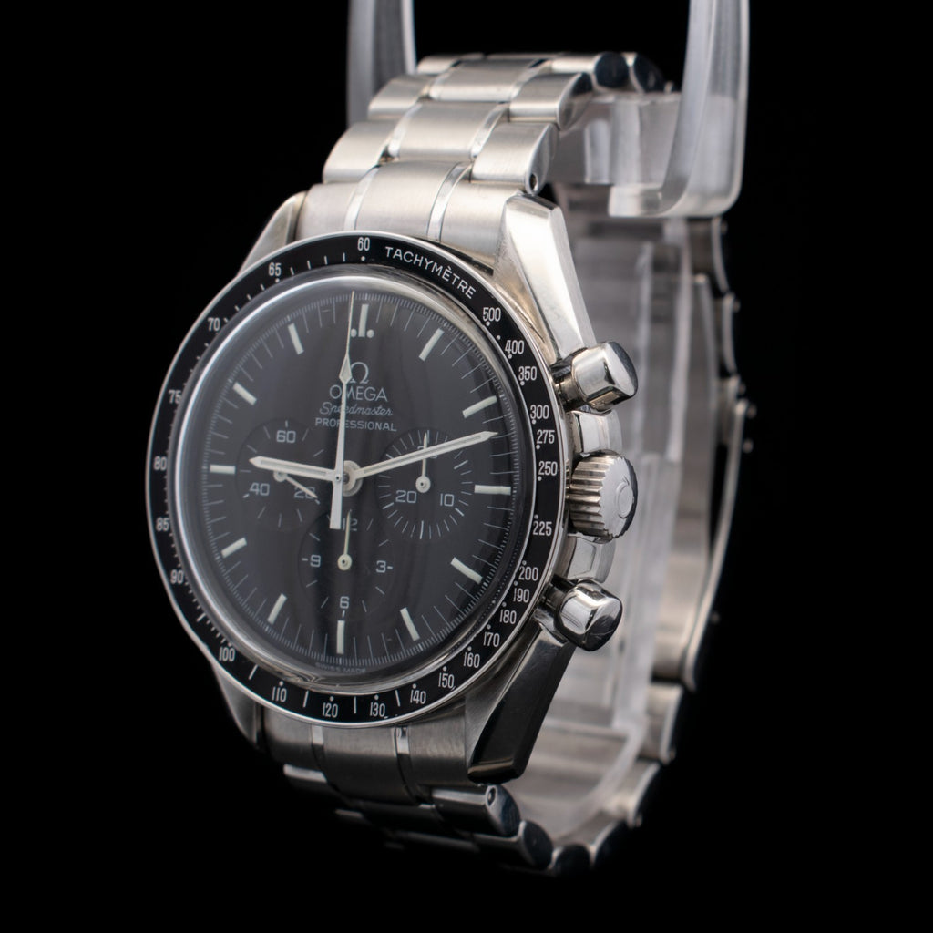 Omega Speedmaster Moonwatch | "Hesalite Sandwich" | 42mm | Ref. 3572.50 | Card