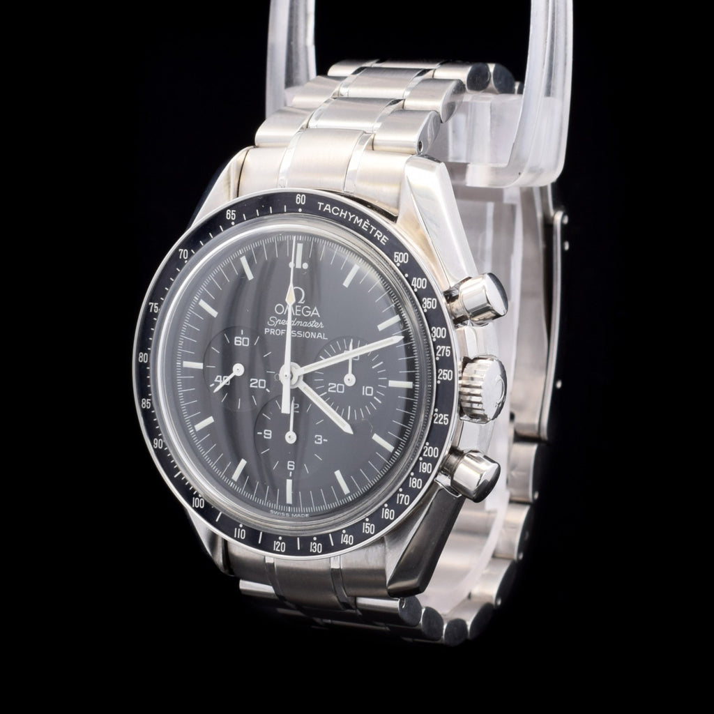 Omega Speedmaster Professional Moonwatch | 1498/840 Bracelet | 42mm Black Dial |
