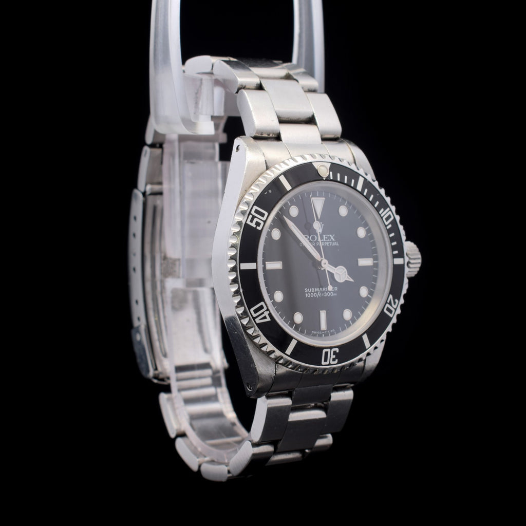 Rolex Submariner No Date | 40mm | Black Dial | Ref 14060 with Papers | 1991