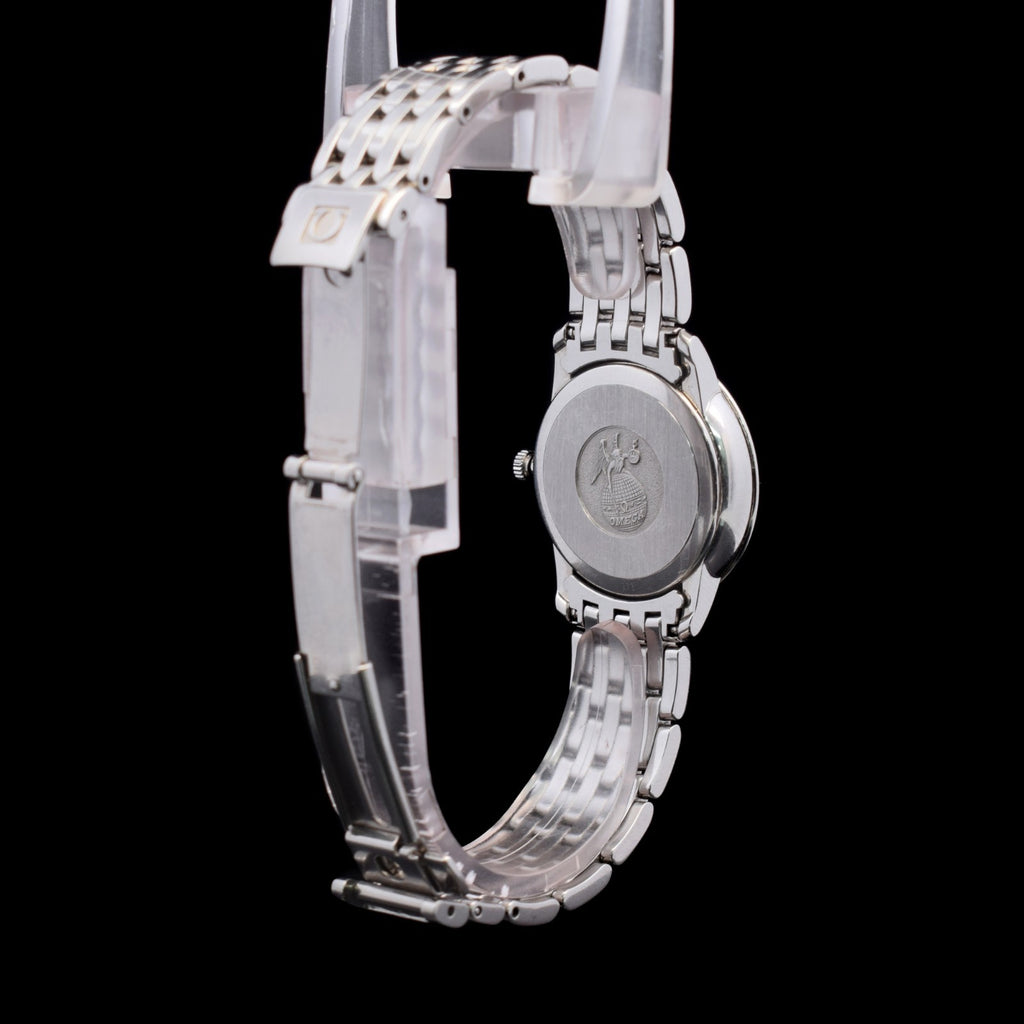 Omega De Ville Prestige | 27.4mm White Roman Dial | Quartz | 424.10.27.60.04.001