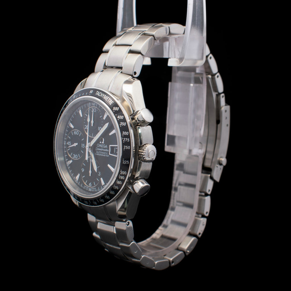 Omega Speedmaster Date | Black Dial | Black Tachymeter Bezel | Ref. 3210.50