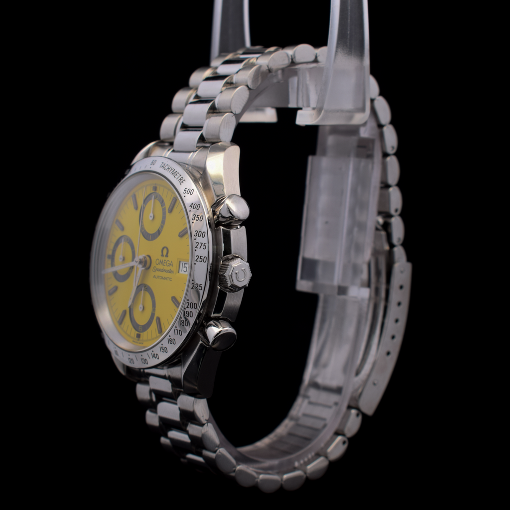 Omega Speedmaster | Michael Schumacher 39mm | Yellow Dial | Ref 3511.12 | Card