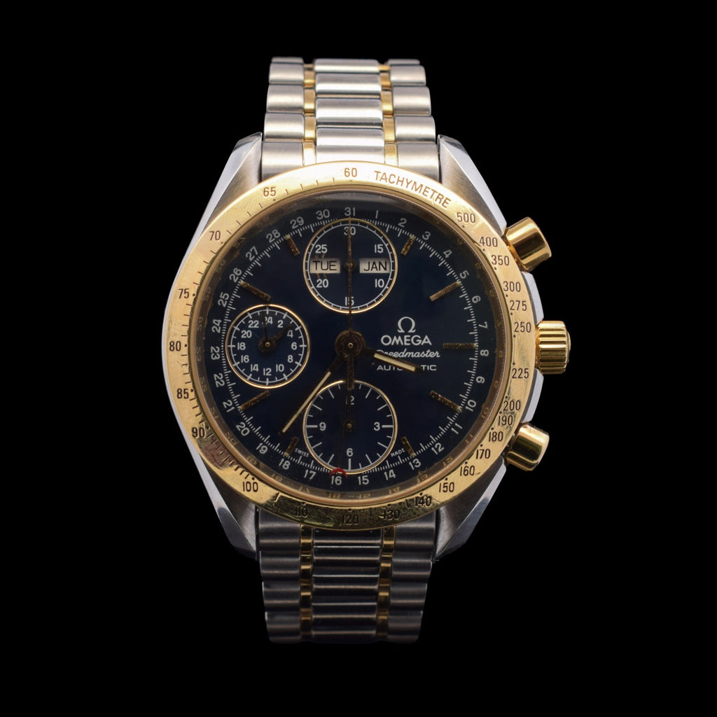Omega Speedmaster Triple Calendar | Day-Date | Two Tone 39mm | Ref. 3321.80