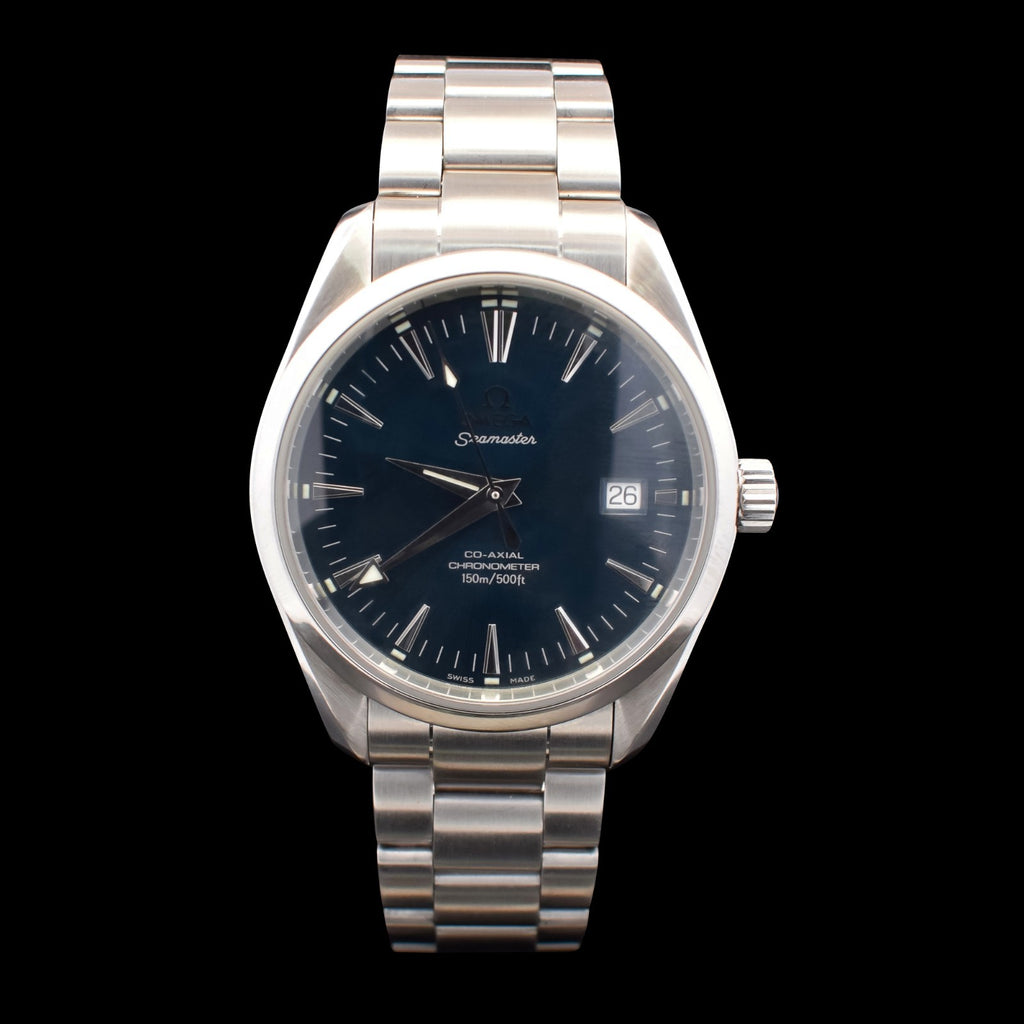 Omega Seamaster Aqua Terra 150M | Blue Dial | 39.2mm I  Ref. 2503.80 with Card