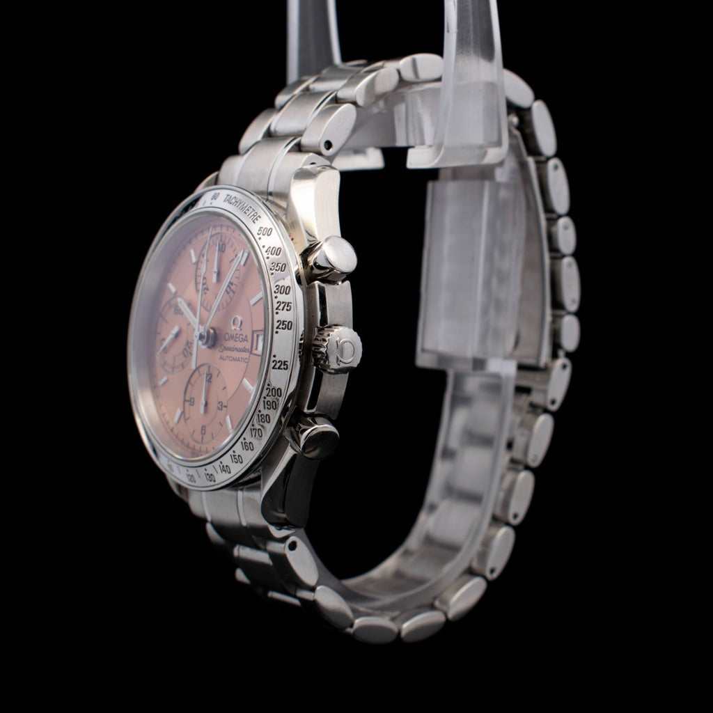 Omega Speedmaster Date $4,295 Salmon Dial | Japanese Edition | Ref 3513.60 with