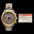 Omega Speedmaster Triple Date | Two-Tone | Warm Silver/Cream Dial | Ref. 3321.30