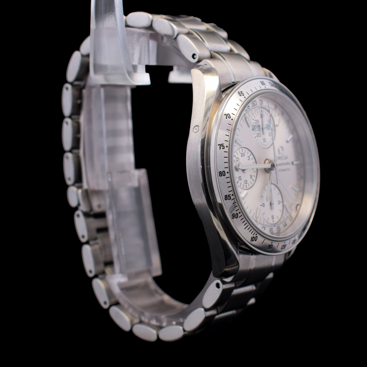 Omega Speedmaster Day-Date | Silver Dial | Triple Calendar | Ref. 3523.30