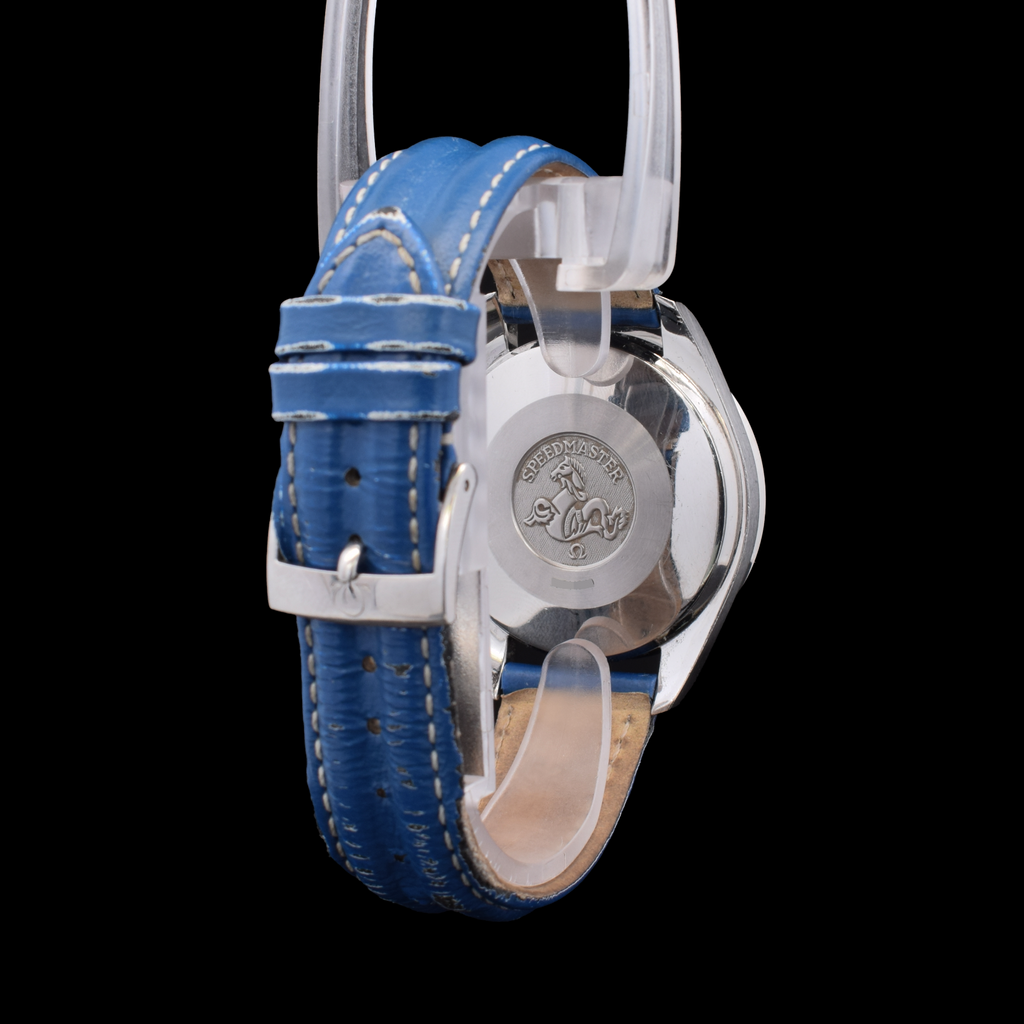 Omega Speedmaster Schumacher |  Omega Blue Leather Strap | Ref. 3510.81