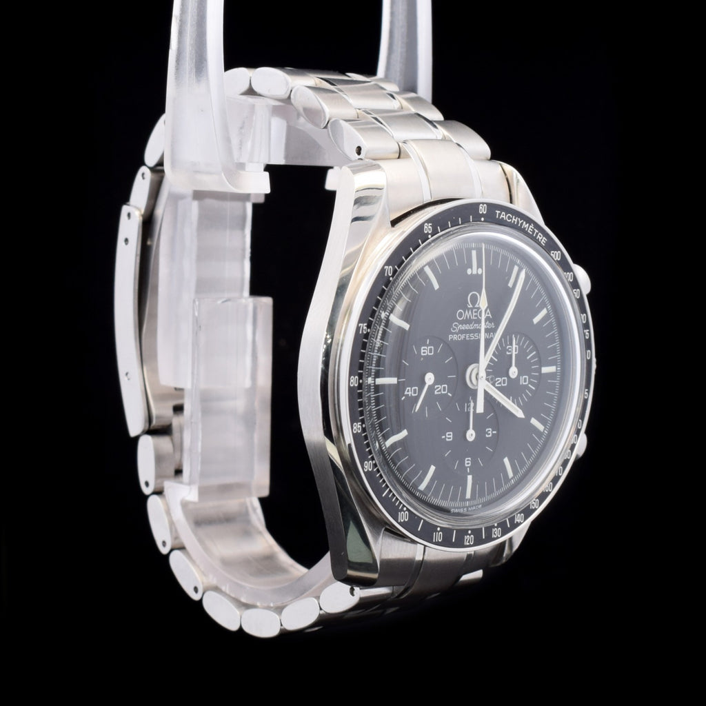 Omega Speedmaster Professional Moonwatch | 1498/840 Bracelet | 42mm Black Dial |