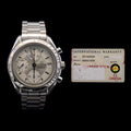 Omega Speedmaster Date 39mm White/Silver Dial | Ref 3513.30 with Card