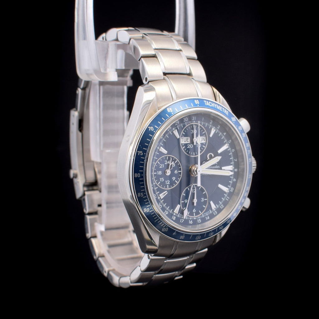 Omega Speedmaster Day-Date | 40mm Blue Dial |  | Ref. 3222.80 with Card
