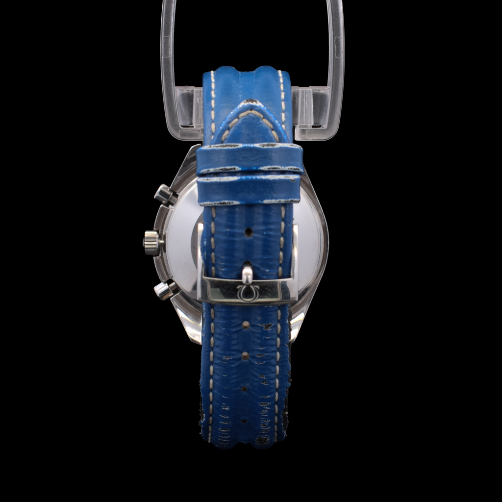 Omega Speedmaster Schumacher |  Omega Blue Leather Strap | Ref. 3510.81