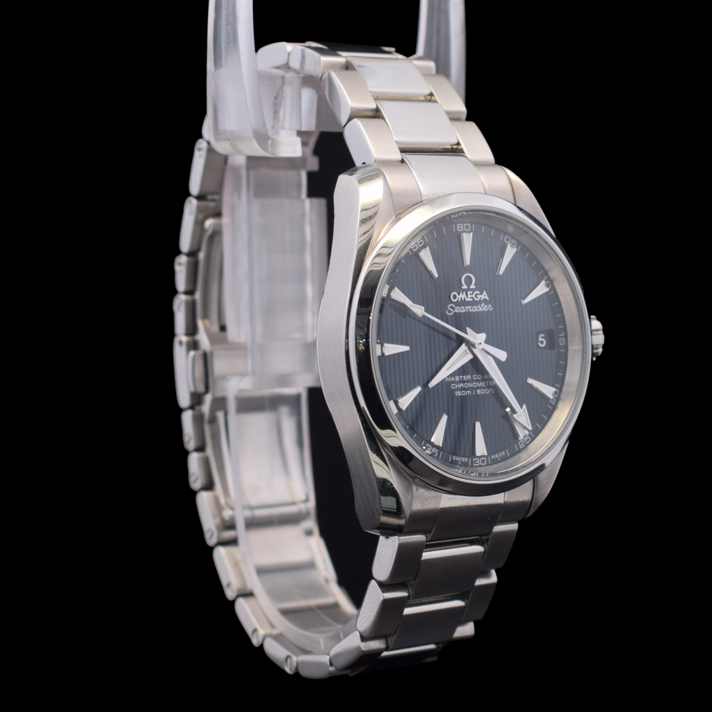 Omega Seamaster Aqua Terra 150M | 38.5mm Blue Teak Dial | 231.10.39.21.03.002