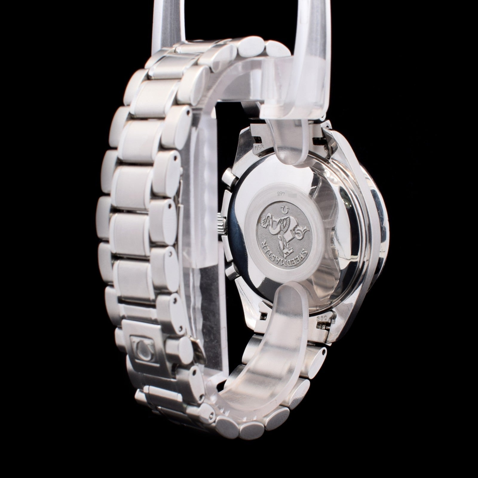 Omega Speedmaster Mark 40 | Rare White Guilloché Dial |  Ref. 3513.33 with Card