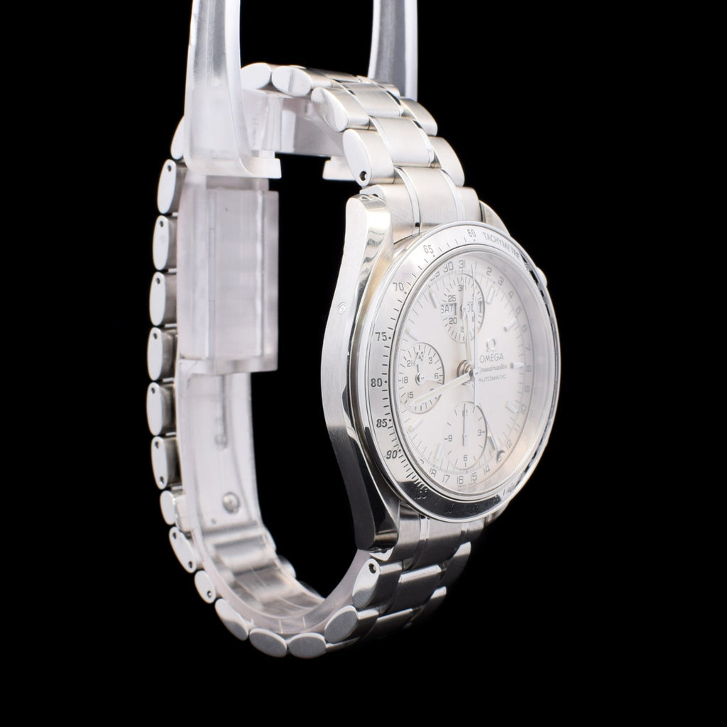 Omega Speedmaster Day-Date | Silver Dial | Triple Calendar | Ref. 3523.30