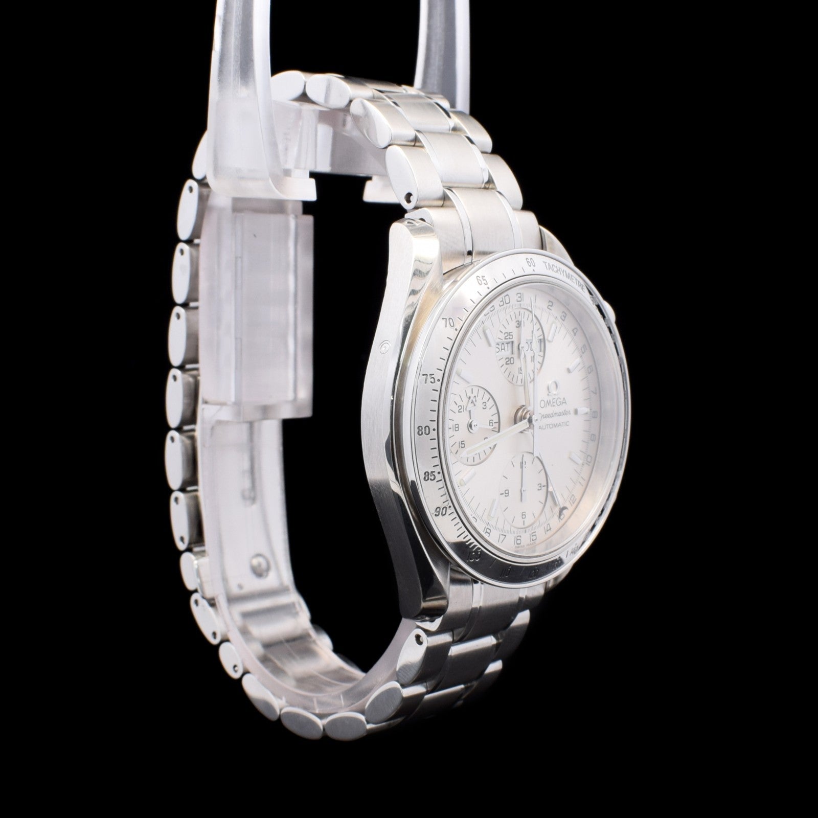 Omega Speedmaster Day-Date | Silver Dial | Triple Calendar | Ref. 3523.30