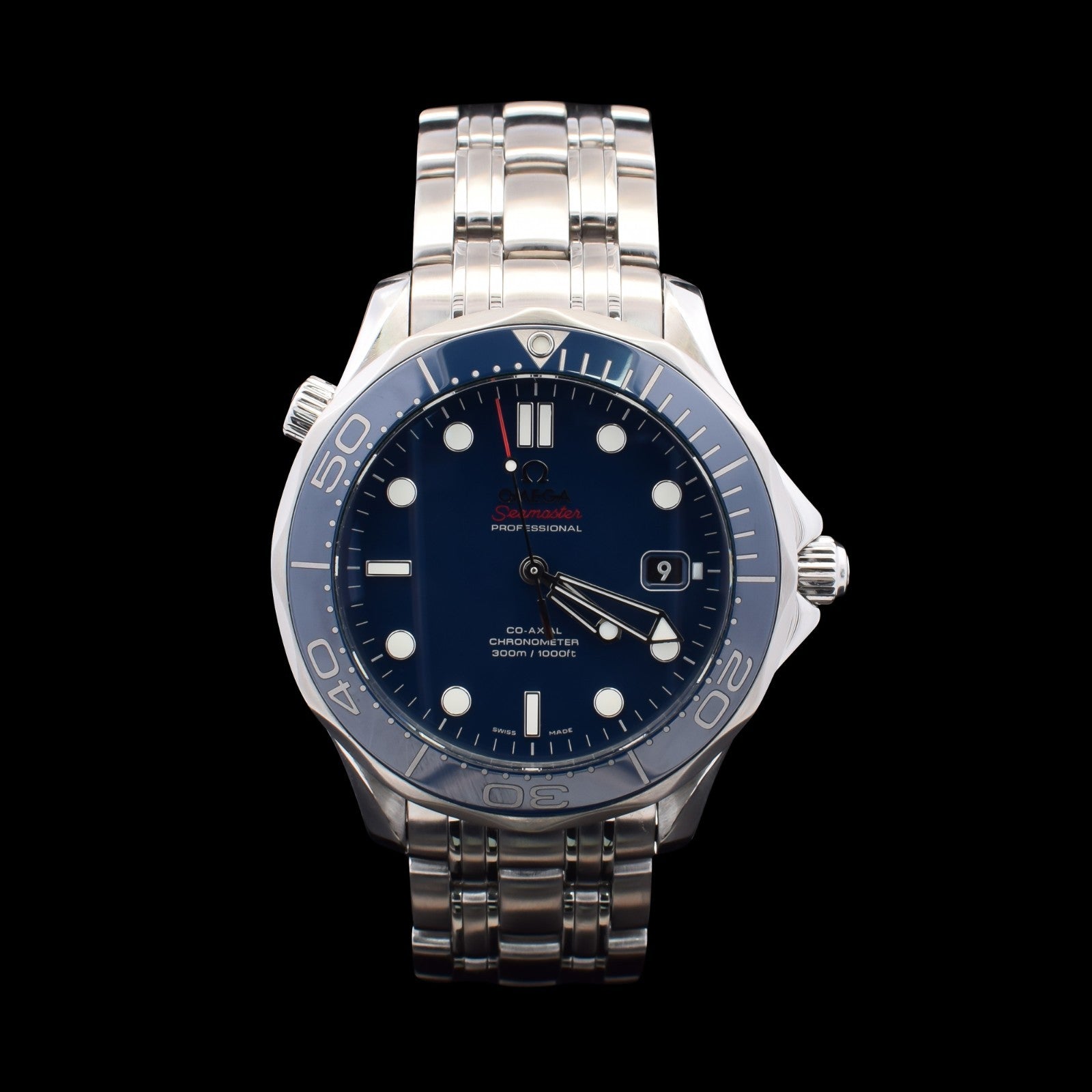 Omega Seamaster Diver 300M Co-Axial | 41mm Blue Dial I Ref. 212.30.41.20.03.001