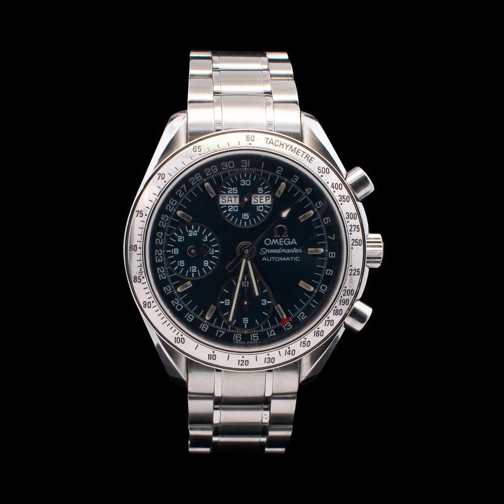 Omega Speedmaster Day-Date Triple Calendar 39mm | Blue Dial | Ref. 3523.80