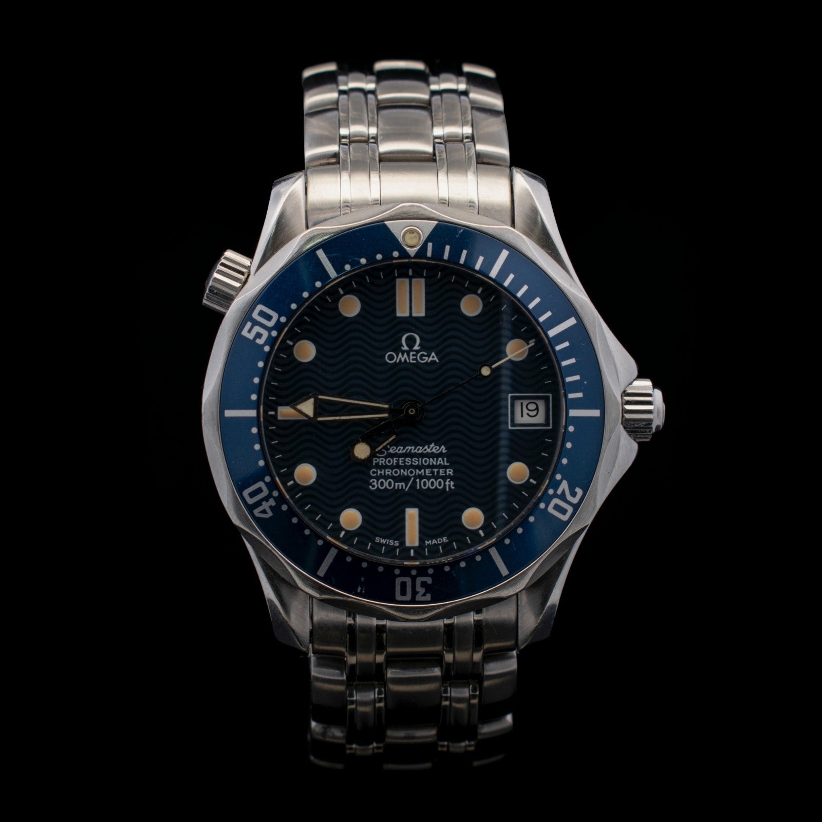 Omega Seamaster Professional 300M | Blue Wave Dial | Mid-Size | Ref. 2551.80