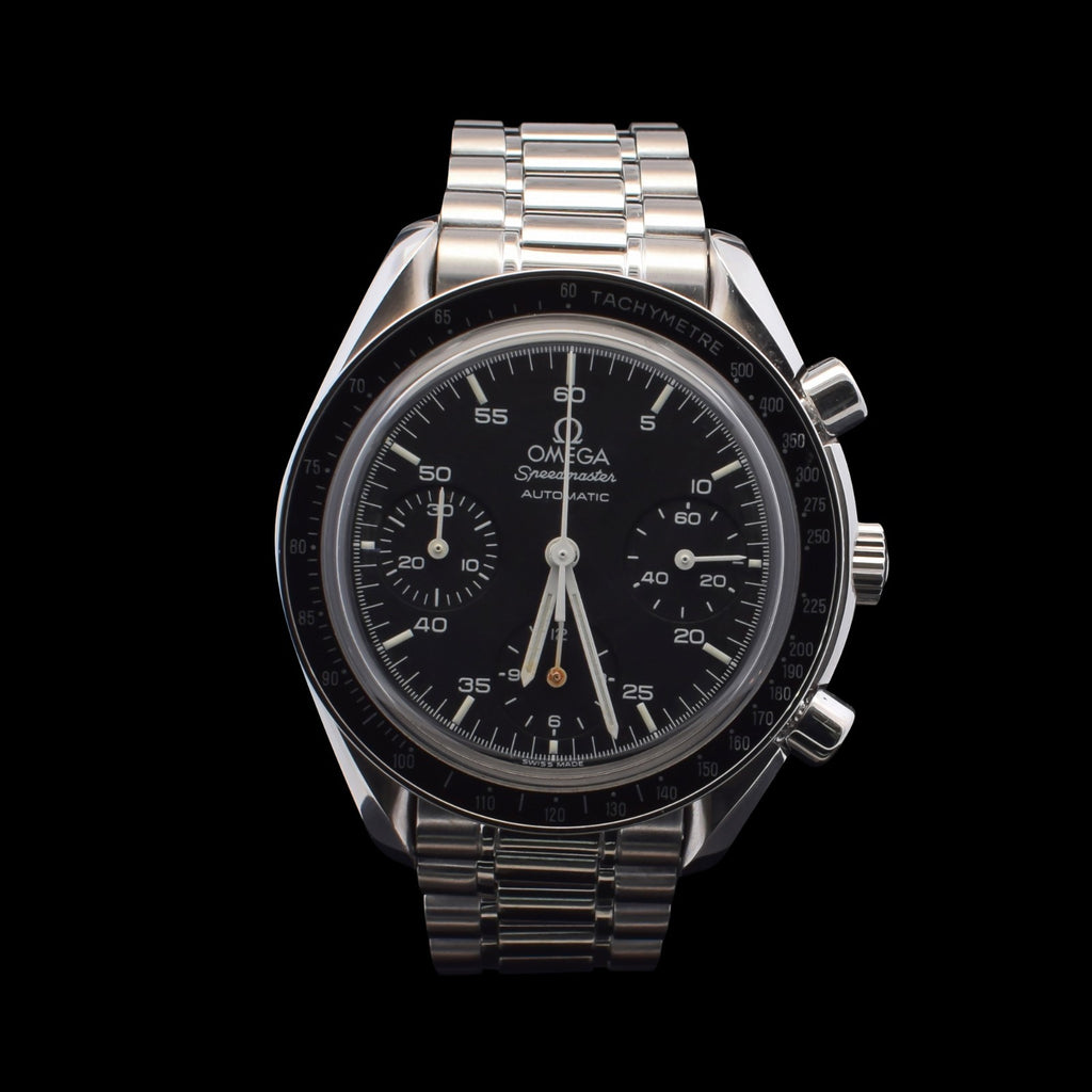 Omega Speedmaster Reduced | 39mm Black Dial | Ref. 3510.50 with card