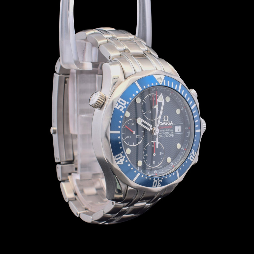 Omega Seamaster Professional Diver 300M Chronograph | Blue Wave Dial I 2225.80