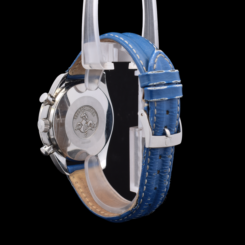 Omega Speedmaster Schumacher |  Omega Blue Leather Strap | Ref. 3510.81