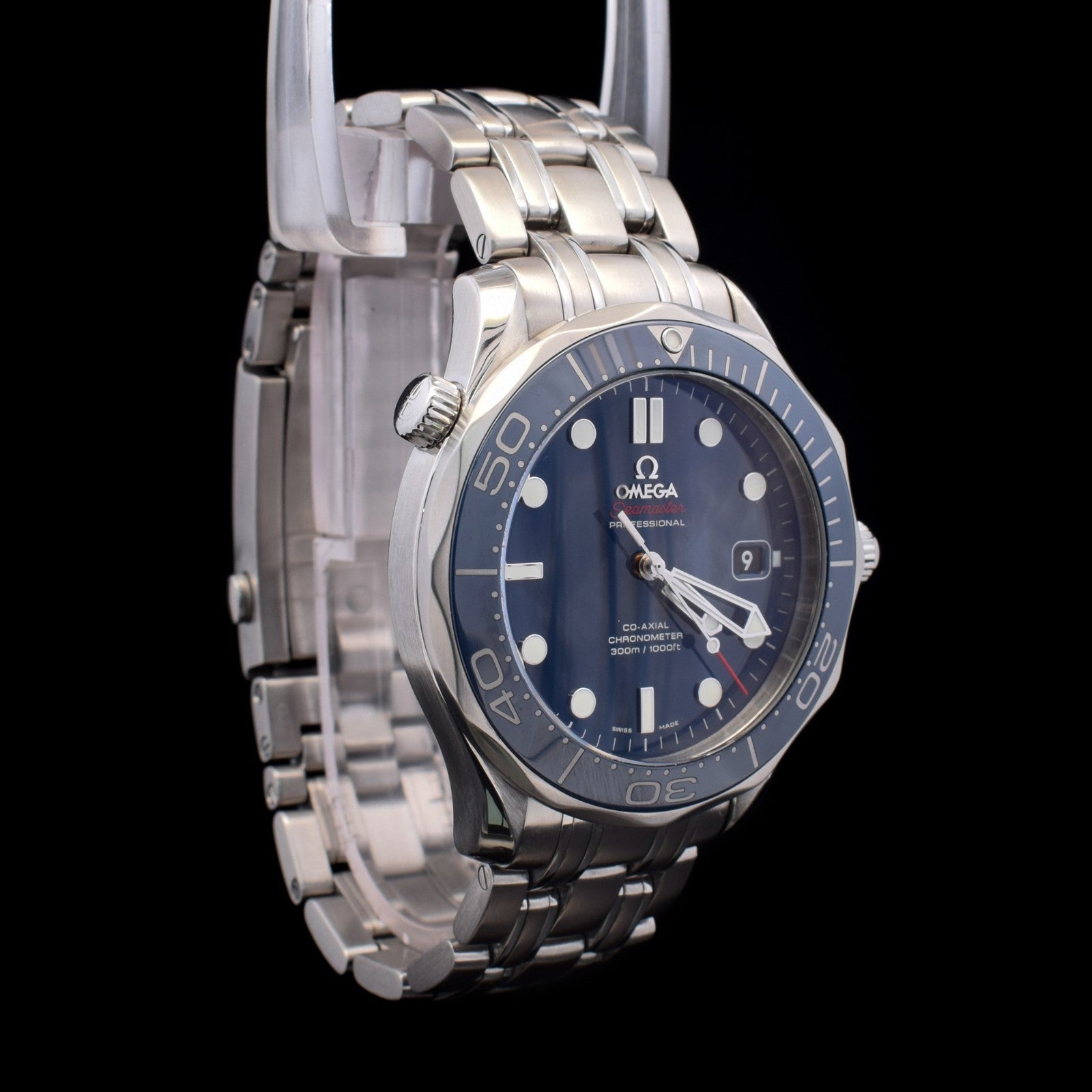 Omega Seamaster Diver 300M Co-Axial | 41mm Blue Dial I Ref. 212.30.41.20.03.001