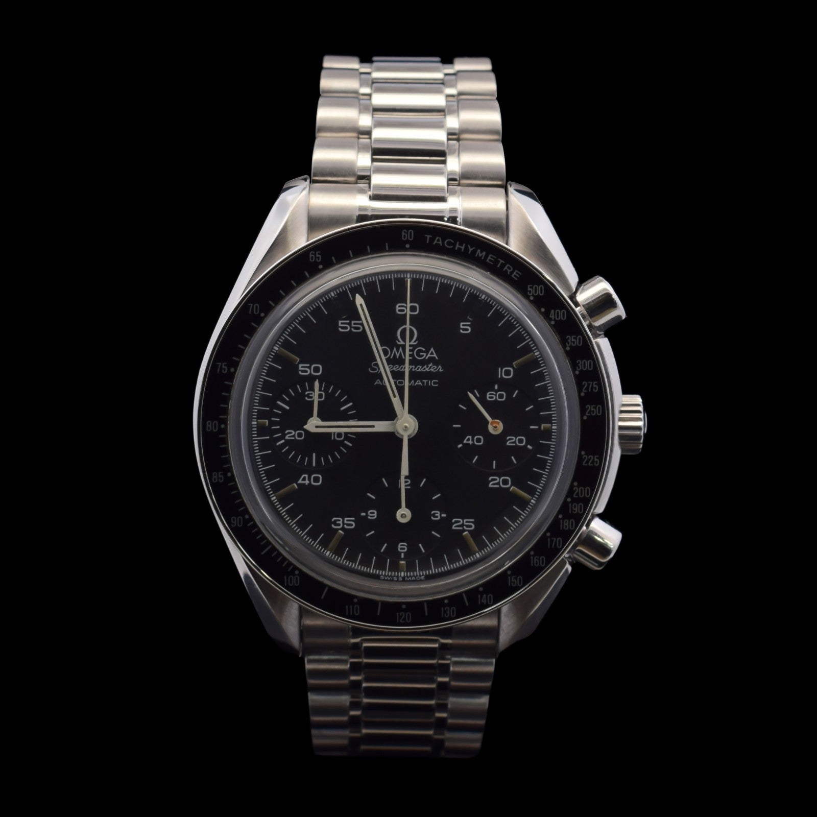 Omega Speedmaster Reduced | 39mm Black Dial | Lightly Aged Lume | Ref. 3510.50