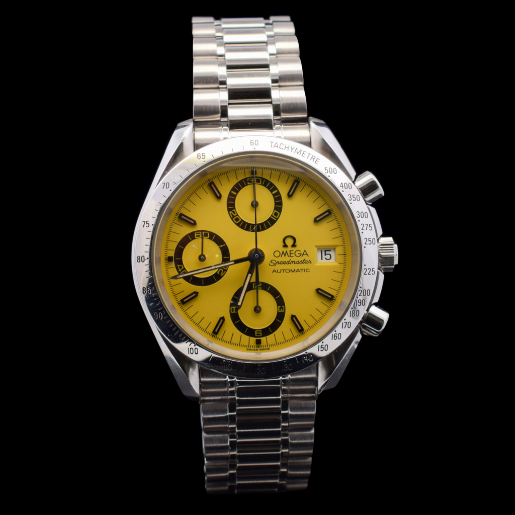 Omega Speedmaster | Michael Schumacher 39mm | Yellow Dial | Ref 3511.12 | Card