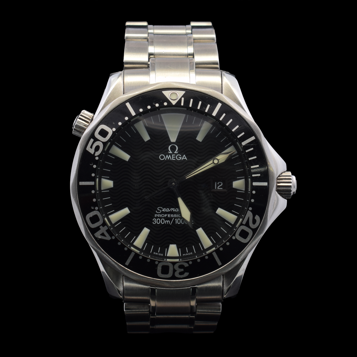 Omega Seamaster Professional 300M | 41mm Black Wave Dial | Quartz | Ref. 2264.50