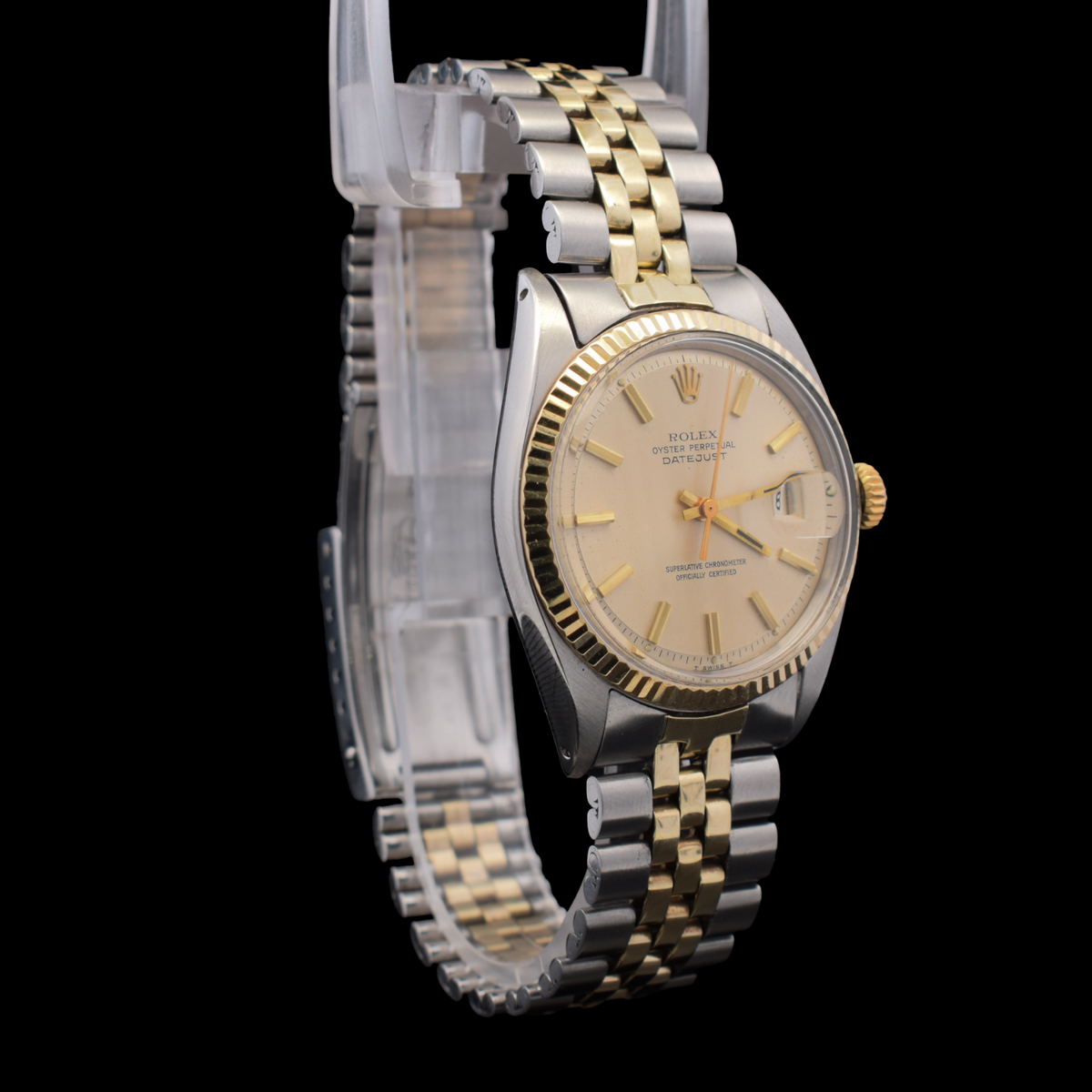 Rolex Datejust | 36mm Champagne Pie-Pan Dial | 2.09M Serial | Ref. 1601 (1969)