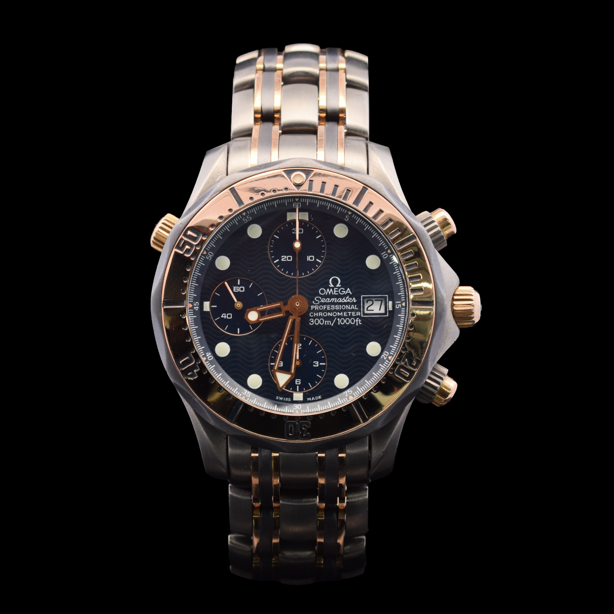 Omega Seamaster Diver 300M Chronograph | Titanium & 18K Gold | 2297.80