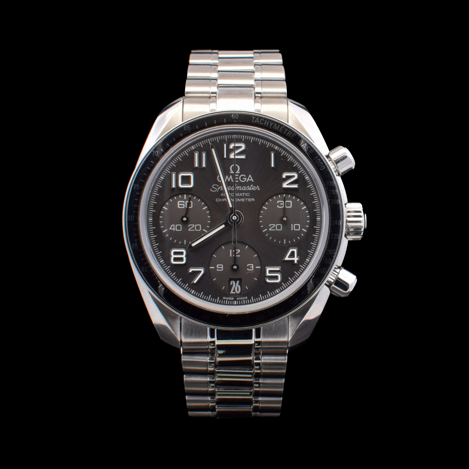 Omega Speedmaster 38 | Grey Dial | Ref. 324.30.38.40.06.001 with Card I