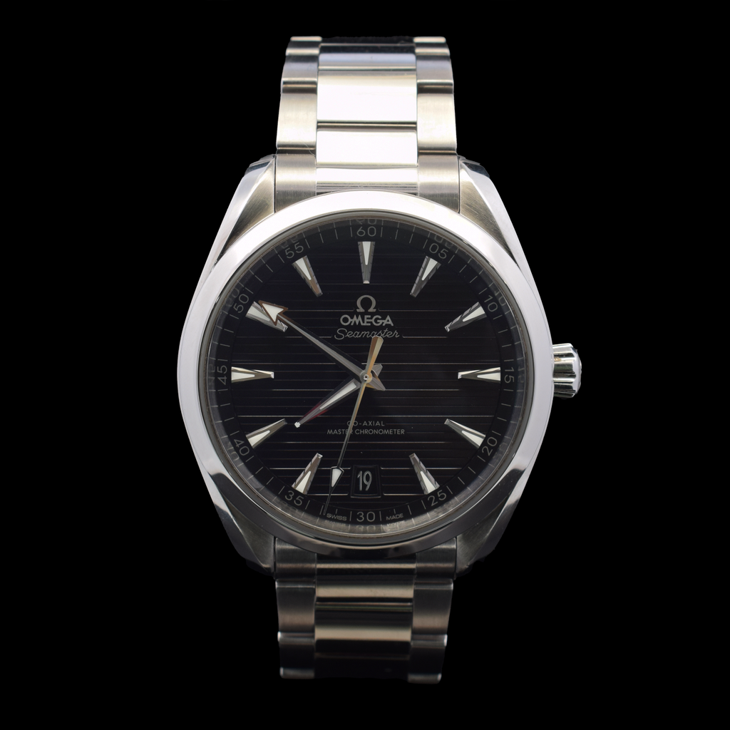Omega Seamaster Aqua Terra 150M | 41mm Black Teak Dial |Ref. 220.10.41.21.01.001