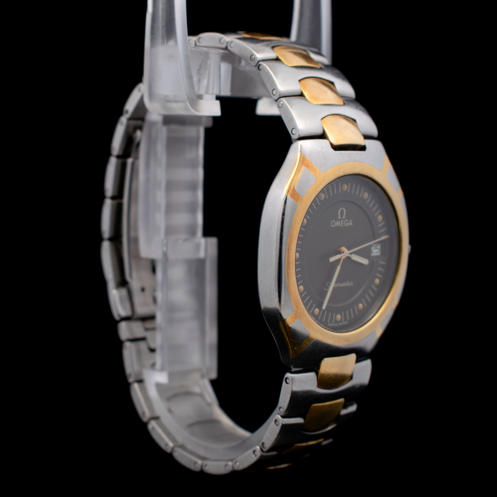Omega Seamaster Polaris | Tropical Brown Dial | Quartz | Steel & Gold (Plated) I