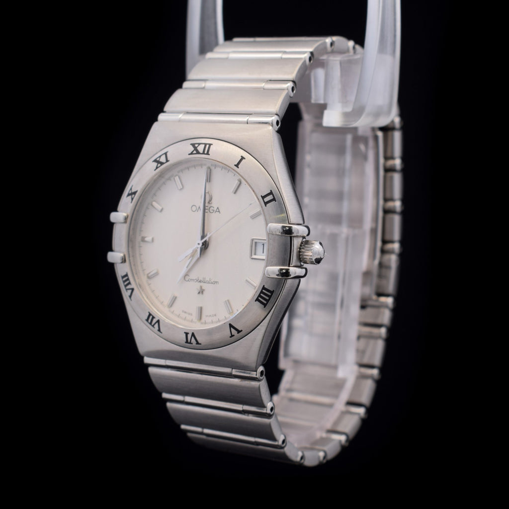 Omega Constellation Manhattan | 33.5mm Silver Textured Dial |Ref. 1512.30