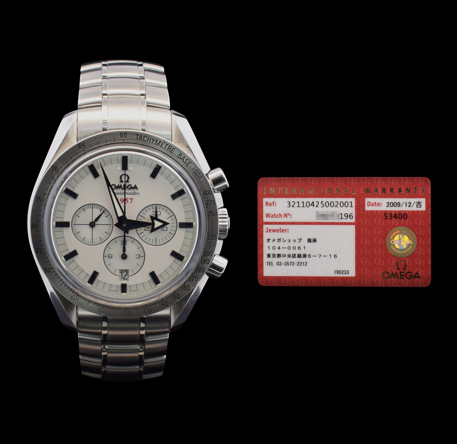 Omega Speedmaster Broad Arrow 1957 | Stainless Steel | Ref. 321.10.42.50.02.001