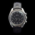 Omega Speedmaster Broad Arrow 1957 | OEM Black Leather Strap | Ref. 3594.50