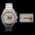 Omega Speedmaster Date 39mm White/Silver Dial | Ref 3513.30 with Card I