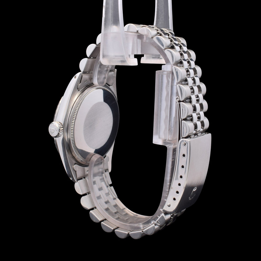 Rolex Datejust | Silver “Doorstop” Pie-Pan Dial | Engine-Turned Bezel - 1603
