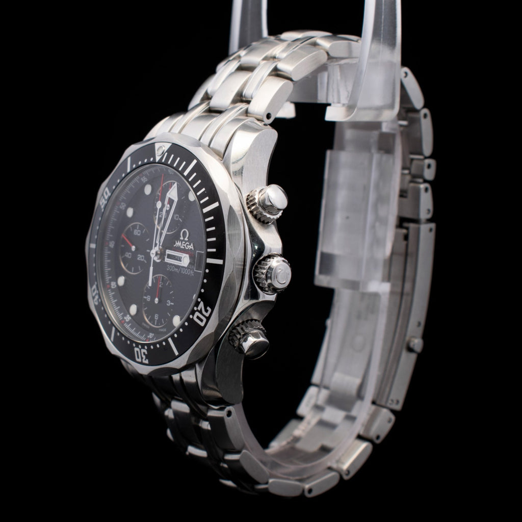 Omega Seamaster Diver 41.5MM Black Dial | Ref. 213.30.42.40.01.001 with Card