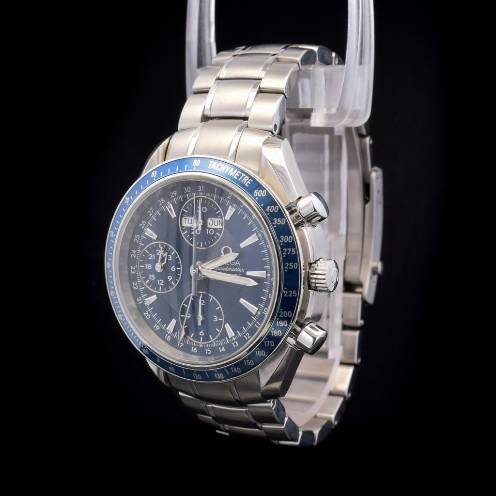 Omega Speedmaster Day-Date | 40mm Blue Dial |  | Ref. 3222.80 with Card