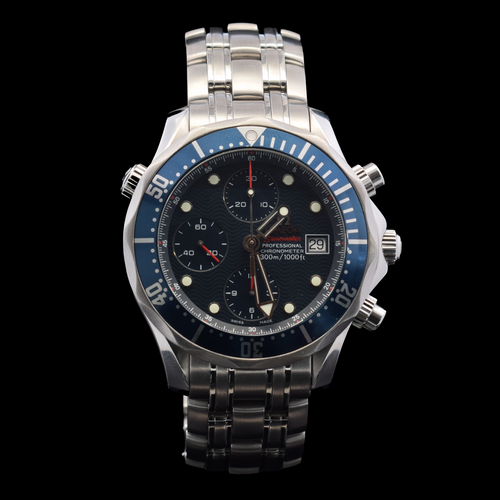Omega Seamaster Diver 300M Chronograph | 41.5mm Blue Wave Dial | Ref. 2225.80 |