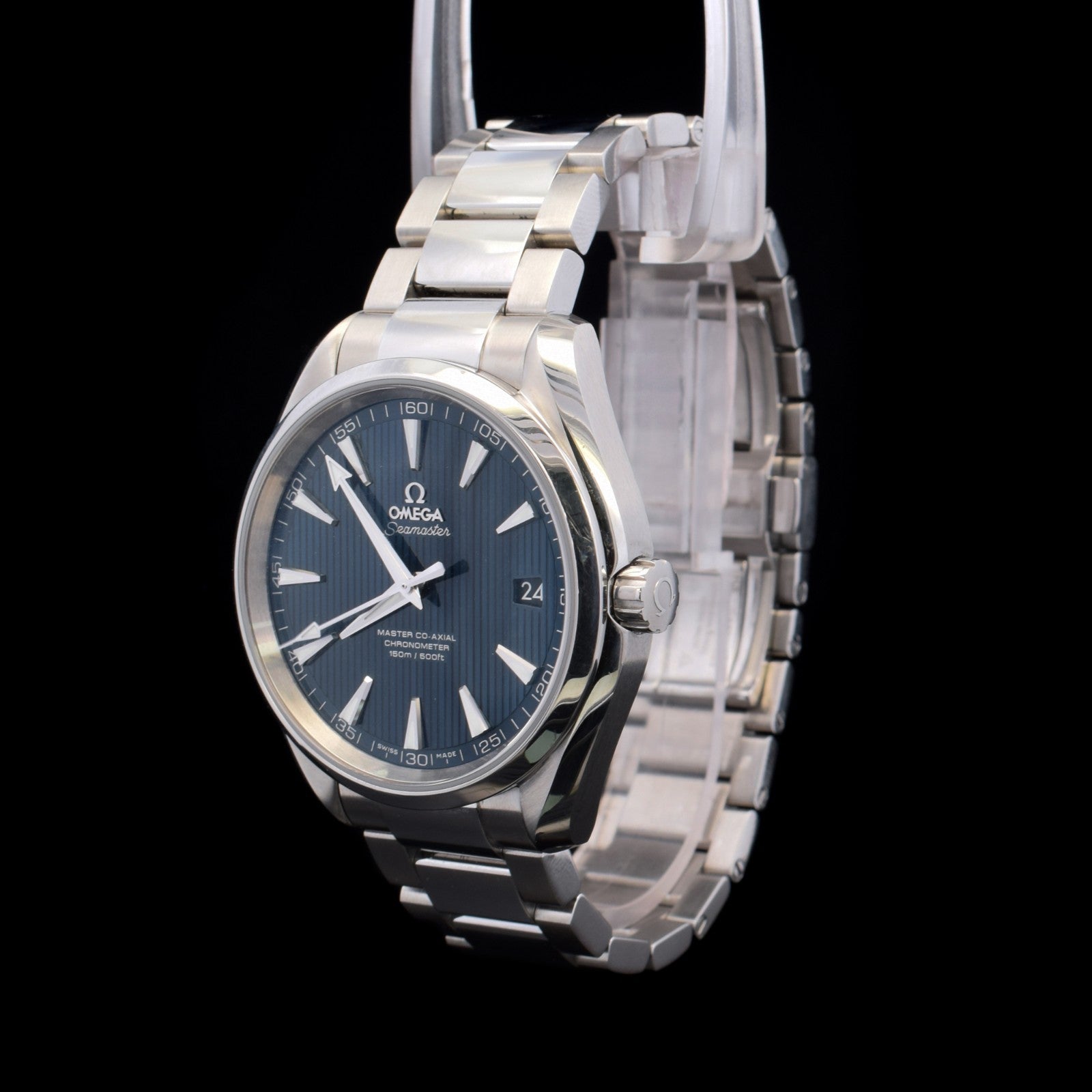 Omega Seamaster Aqua Terra 150M | Blue Teak Dial |  Ref No -231.10.42.21.03.003
