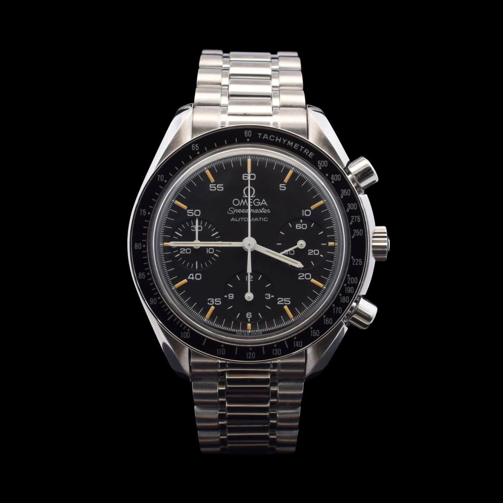 Omega Speedmaster Reduced | 39mm Black Dial | Orange Patina | Ref. 3510.50
