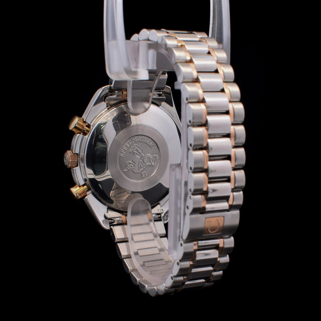 OMEGA 3316.50 Speedmaster Date black Dial Automatic Pink Gold Stainless Steel
