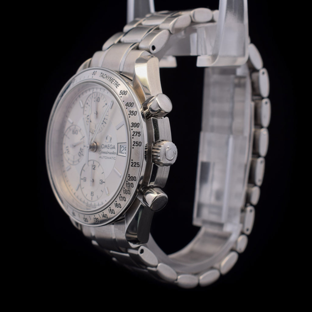Omega Speedmaster Date | 39mm White/Silver Dial | Ref 3513.30 I