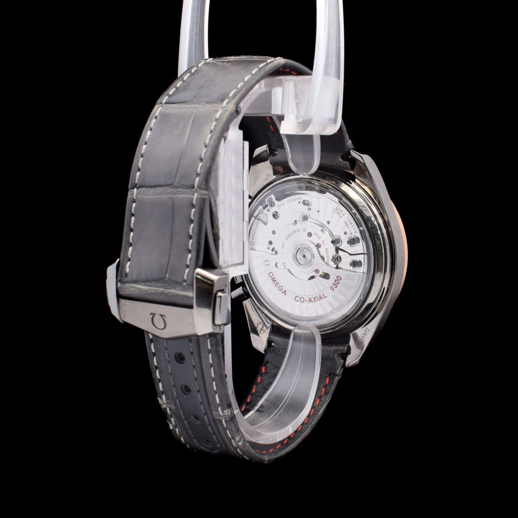 Omega Speedmaster Grey Side of the Moon Meteorite | Sedna Gold Bezel |
