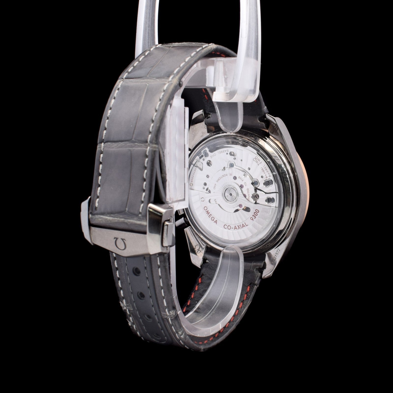 Omega Speedmaster Grey Side of the Moon Meteorite | Sedna Gold Bezel |